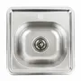 Кухонна мийка з нержавіючої сталі VALESO ДЕКОР 3838 (0,6/160 мм)