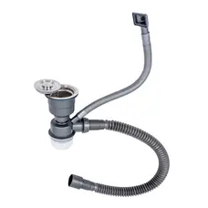 Сифон одинарный для моек Handmade VALESO (верхушка brash, арт. 901)