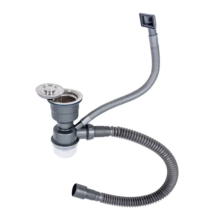 Сифон одинарный для моек Handmade VALESO (верхушка brash, арт. 901)