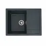 Гранитная мойка для кухни VALESO INTENSO 6550 матовая Антрацит