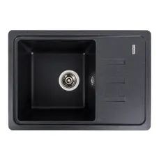 Гранитная мойка для кухни VALESO LIANA 6243 матовая Карбон