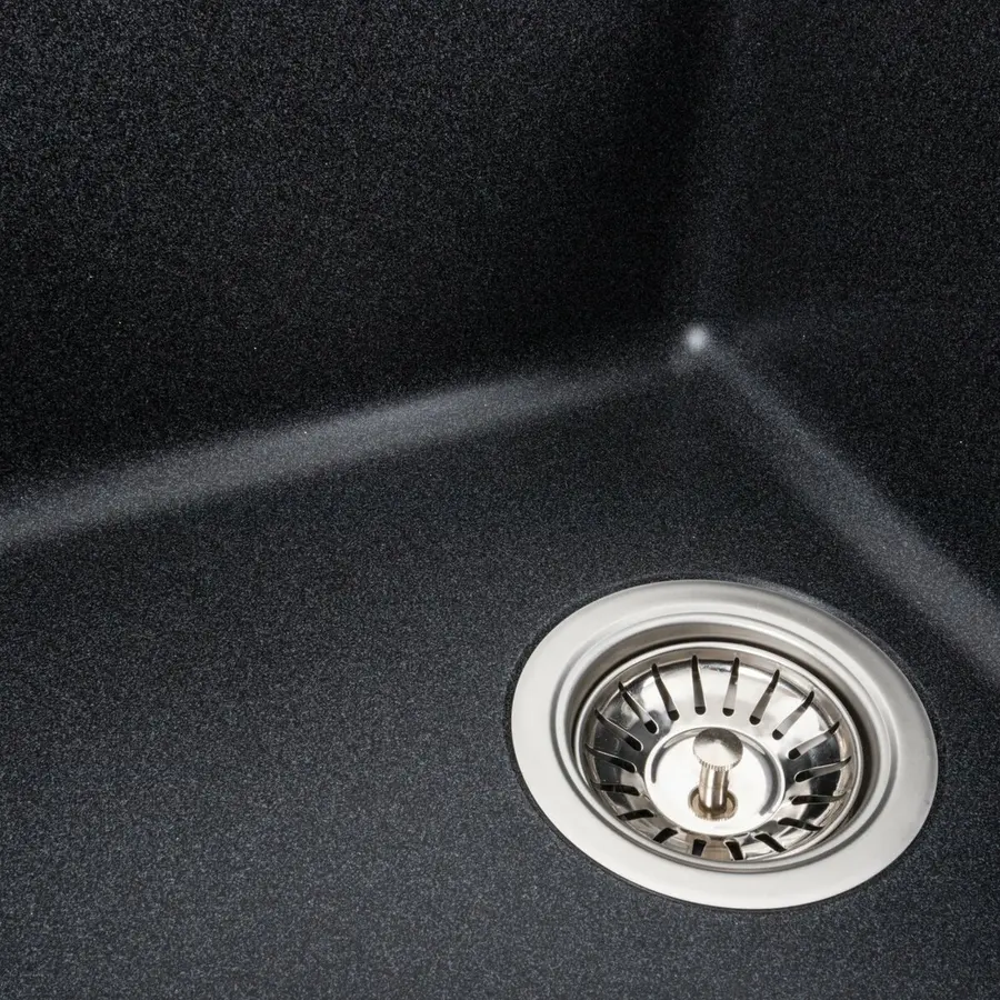 Гранітна мийка для кухні VALESO LIANA 6243 матова Карбон