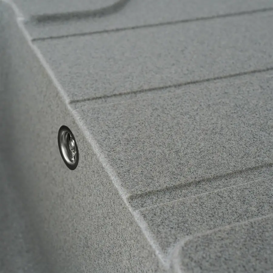 Гранітна мийка для кухні VALESO VERONA 7850 матова Сіра