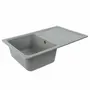 Гранітна мийка для кухні VALESO VERONA 7850 матова Сіра