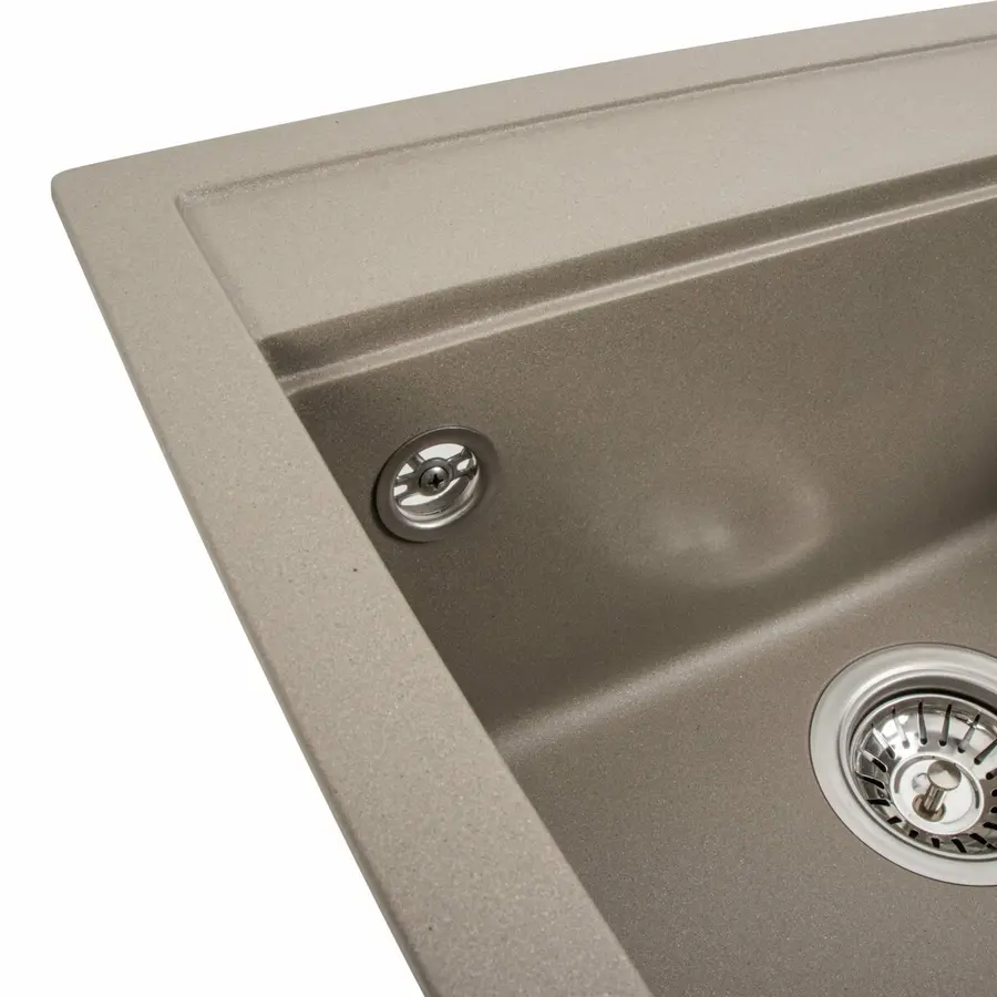 Гранитная мойка для кухни VALESO FIESTA 5149 матовая Титан