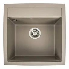 Гранитная мойка для кухни VALESO FIESTA 5149 матовая Титан