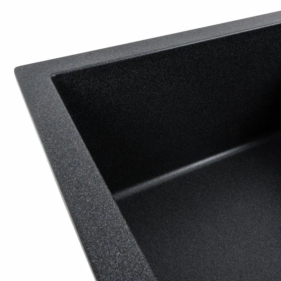 Гранітна мийка для кухні VALESO SELENA 7950 матова Карбон