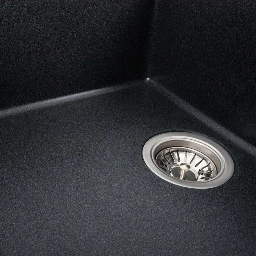 Гранітна мийка для кухні VALESO SELENA 7950 матова Карбон