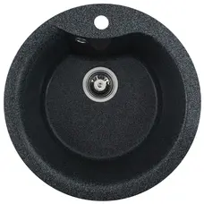 Гранитная мойка для кухни VALESO TURAS 480 матовая Графит