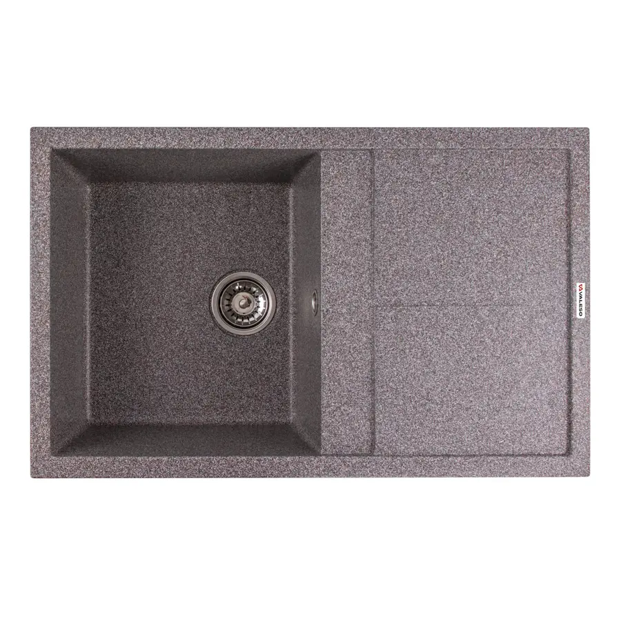 Гранитная мойка для кухни VALESO SELENA 7950 матовая Микс