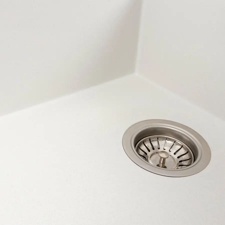 Гранітна мийка для кухні VALESO AZURIT 7950 матова Білосніжна