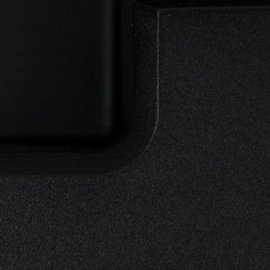 Гранитная мойка для кухни VALESO SOLID 7843 матовая Черная