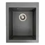 Гранитная мойка для кухни VALESO SOKIL 4150 матовая Серый муссон