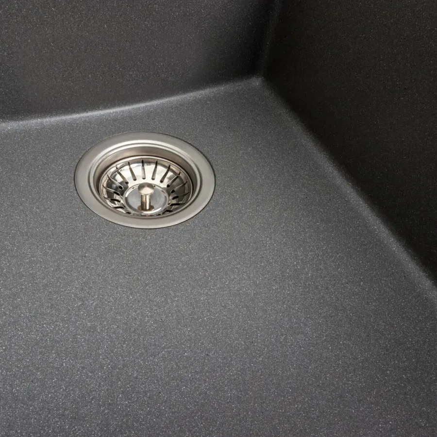 Гранитная мойка для кухни VALESO SOKIL 4150 матовая Серый муссон