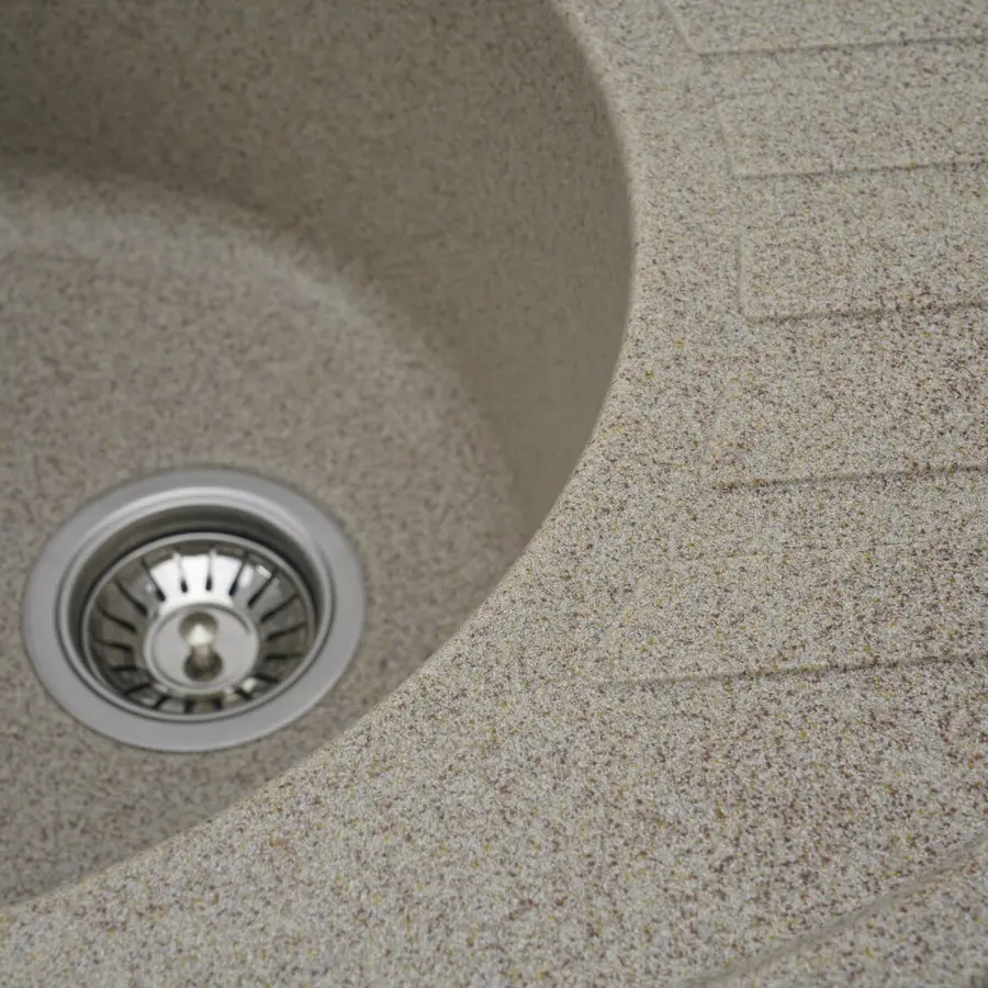 Гранитная мойка для кухни VALESO SOUL 6250 матовая Карамель