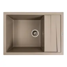 Гранітна мийка для кухні VALESO CASCADA 7050 матова Титан