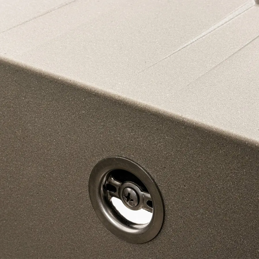 Гранітна мийка для кухні VALESO LIANA 6243 матова Титан