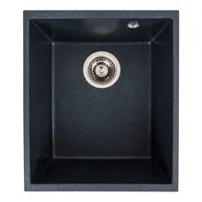Гранитная мойка для кухни VALESO ROXY 3744 матовая Антрацит