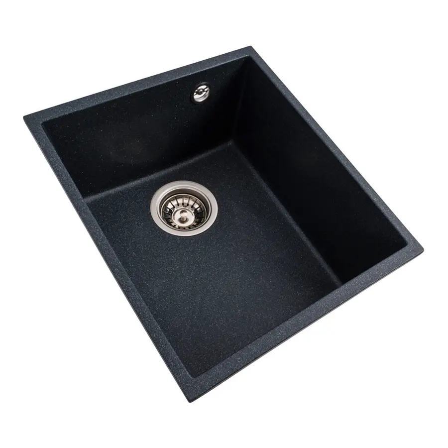 Гранітна мийка для кухні VALESO ROXY 3744 матова Антрацит