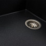 Гранитная мойка для кухни VALESO 8650 DIAMOND матовый Карбон
