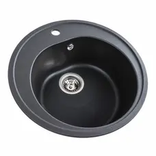 Гранитная мойка для кухни VALESO LUNA 510 матовая Морион