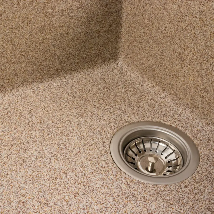 Гранітна мийка для кухні VALESO CASCADA 7050 матова Карамель