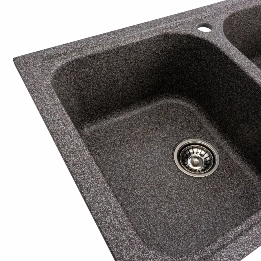 Гранітна мийка для кухні VALESO EQUATORIA 7950 матова Мікс