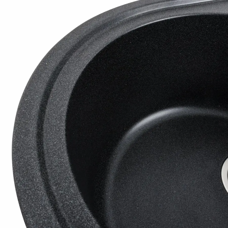 Гранітна мийка для кухні VALESO SOUL 6250 матова Карбон