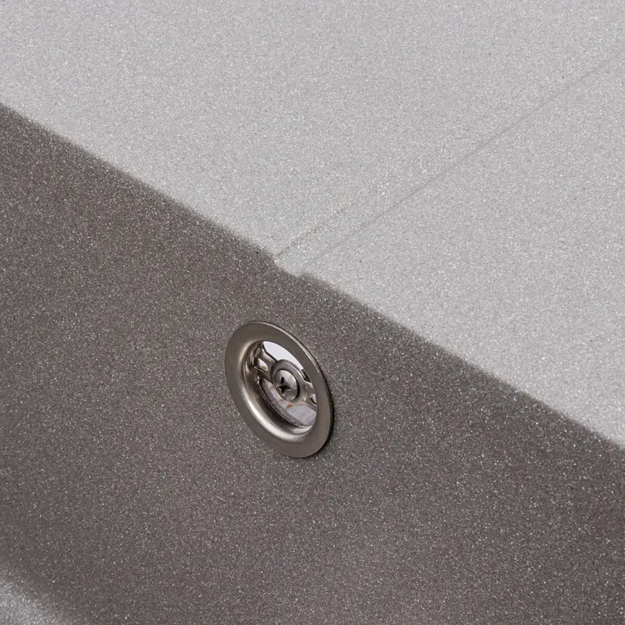 Гранитная мойка для кухни VALESO MAGNUM 7950 матовая Серый Мусон