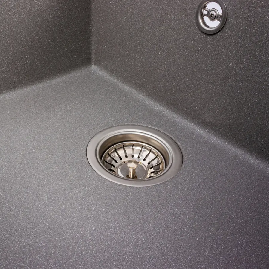 Гранитная мойка для кухни VALESO MAGNUM 7950 матовая Серый Мусон