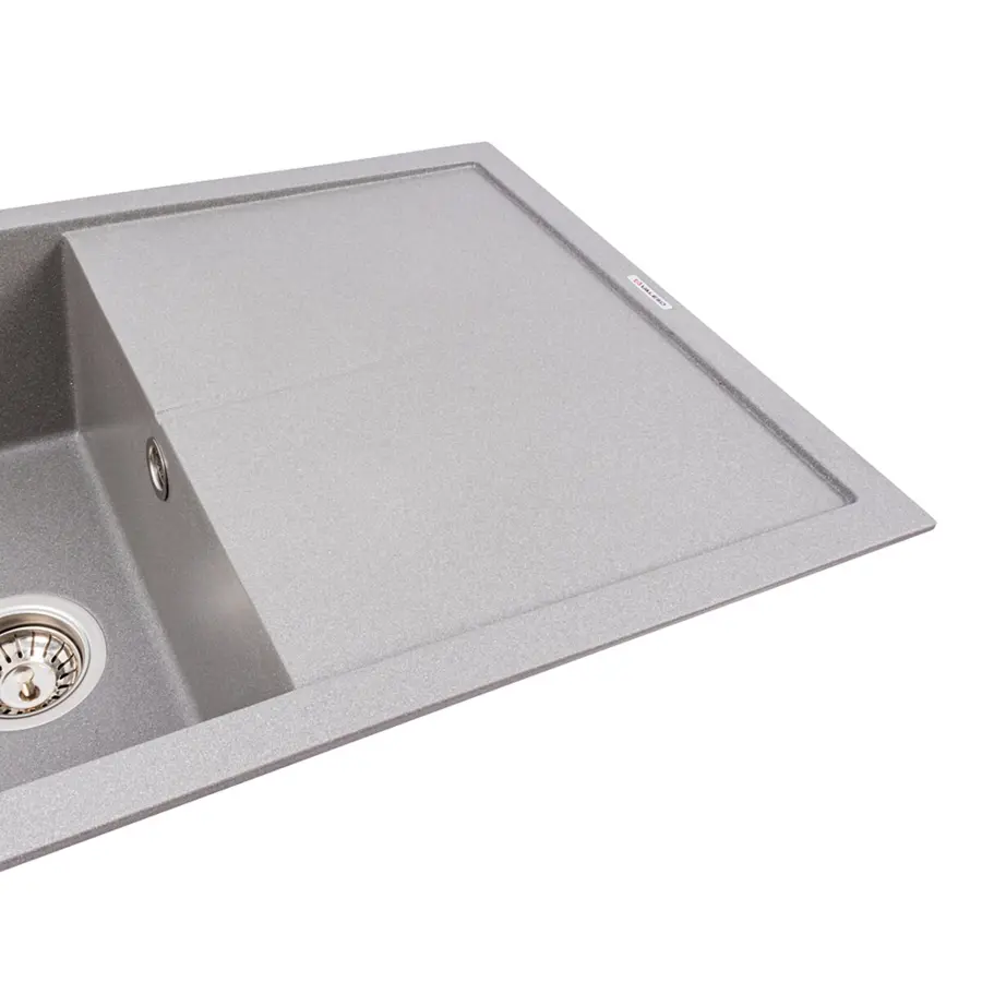 Гранитная мойка для кухни VALESO MAGNUM 7950 матовая Серый Мусон