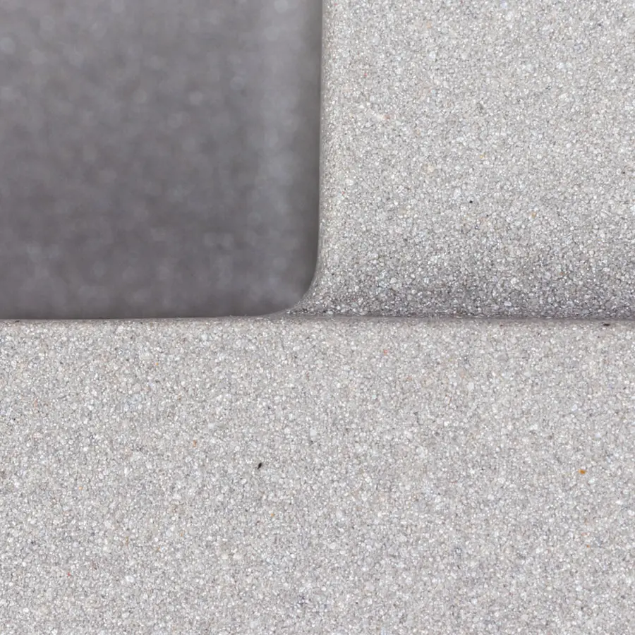 Гранитная мойка для кухни VALESO MAGNUM 7950 матовая Серый Мусон