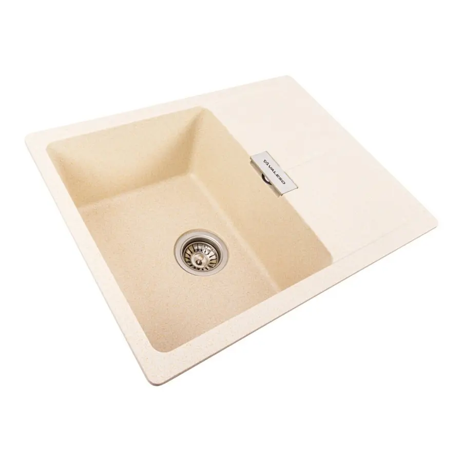 Гранитная мойка для кухни VALESO ZIRKONE 6250 матовая Песок