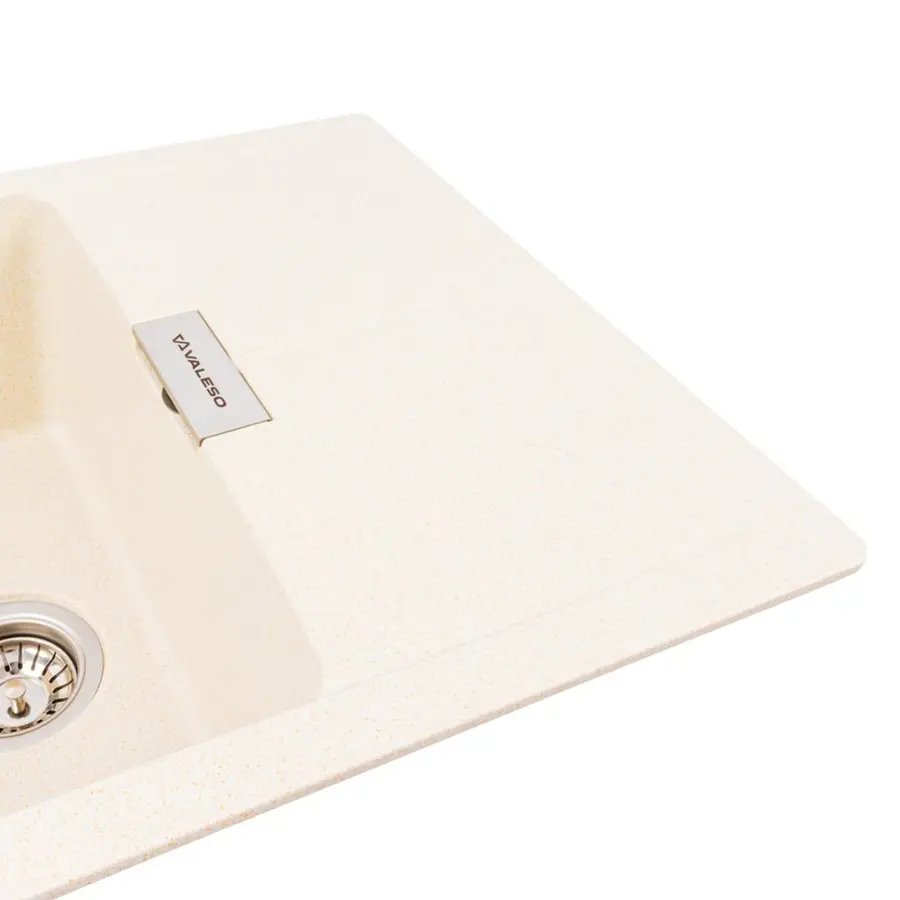 Гранитная мойка для кухни VALESO ZIRKONE 6250 матовая Песок