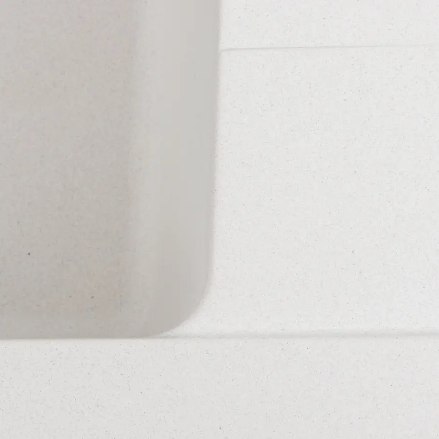 Гранитная мойка для кухни VALESO 6250 ZIRKONE матовая Белая