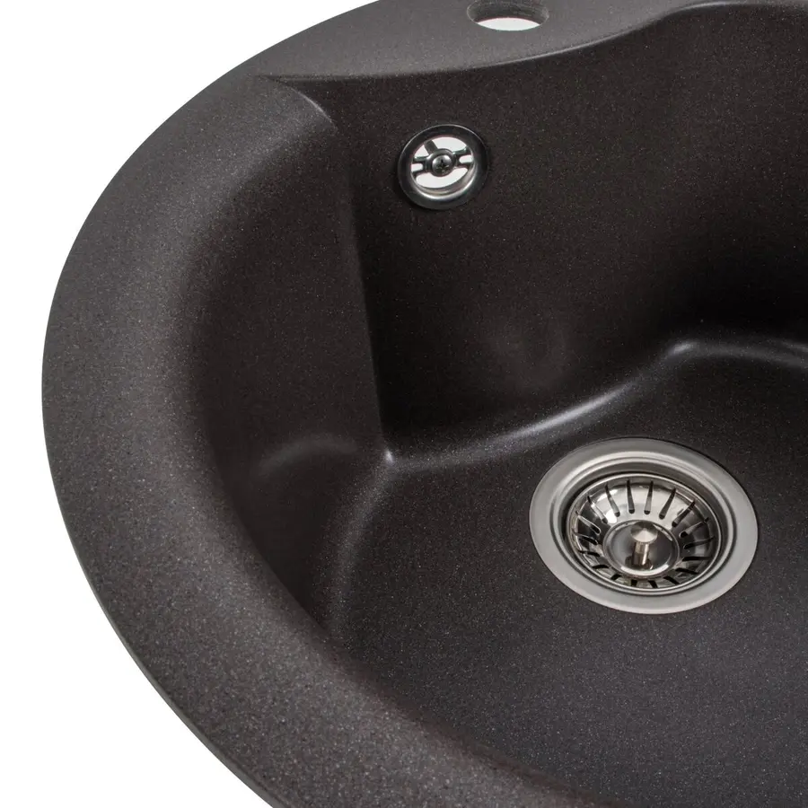 Гранітна мийка для кухні VALESO 480 TURAS матова Гренадін