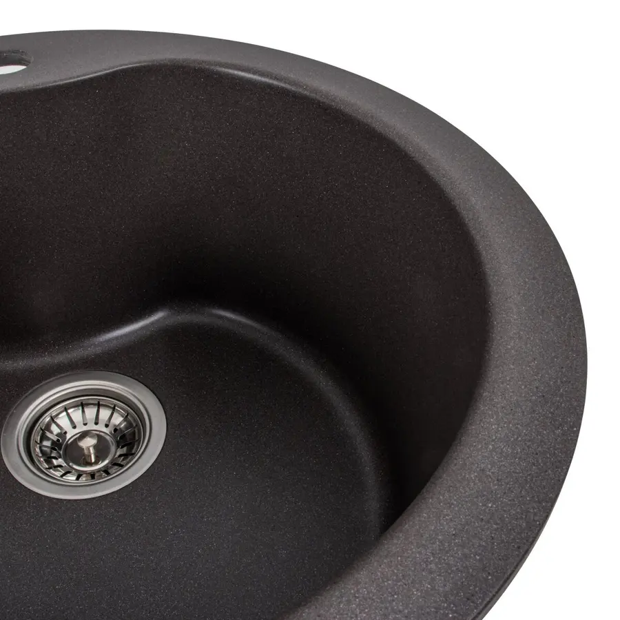 Гранітна мийка для кухні VALESO 480 TURAS матова Гренадін