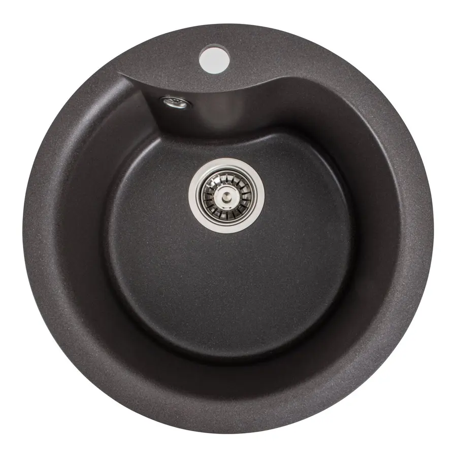 Гранітна мийка для кухні VALESO 480 TURAS матова Гренадін