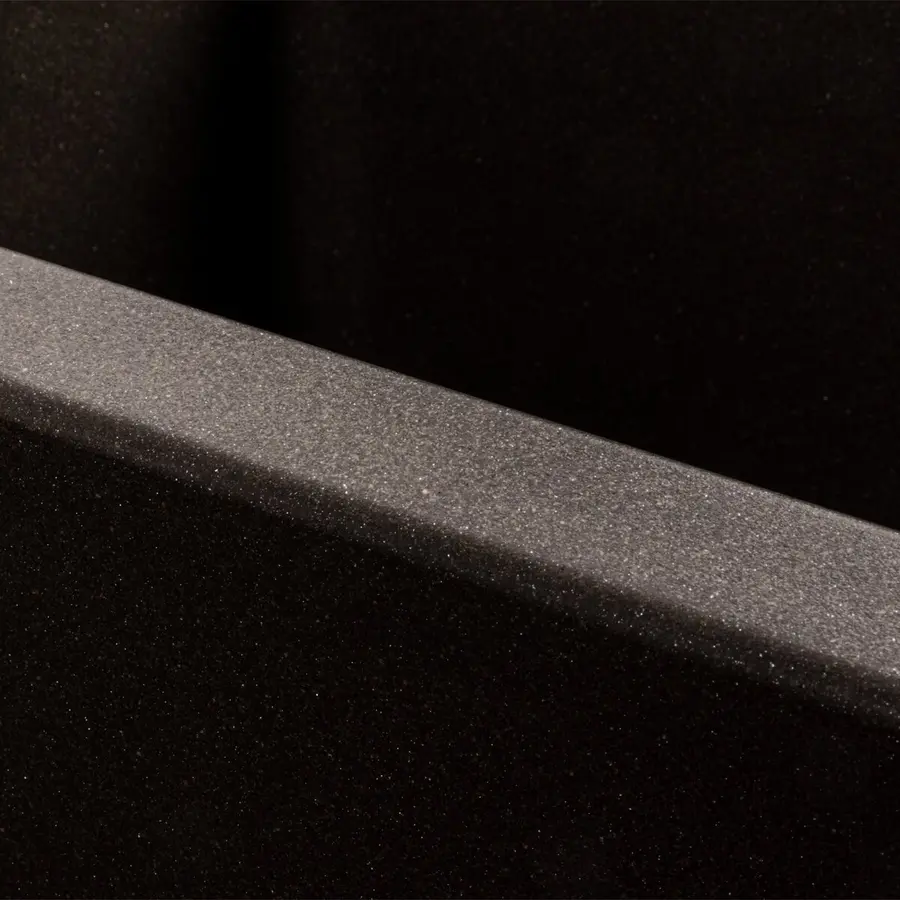 Гранитная мойка для кухни VALESO TOSKANA 7850W матовая Темная Скала