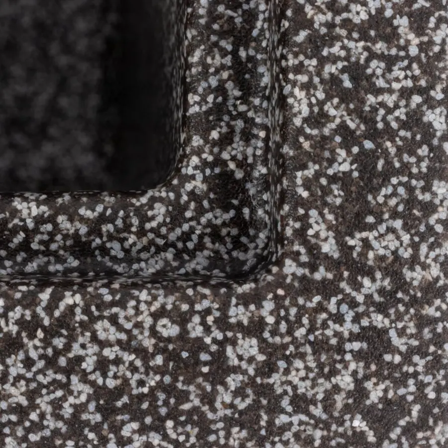 Гранитная мойка для кухни VALESO SHERLIT 6050 матовая Графит