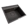 Гранитная мойка для кухни VALESO SHERLIT 6050 матовая Графит