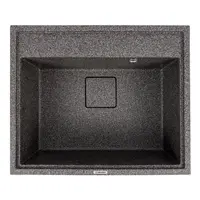 Гранітна мийка VALESO SHERLIT 6050 матова Графіт