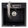 Гранитная мойка VALESO 5149 VIVA (чёрная)