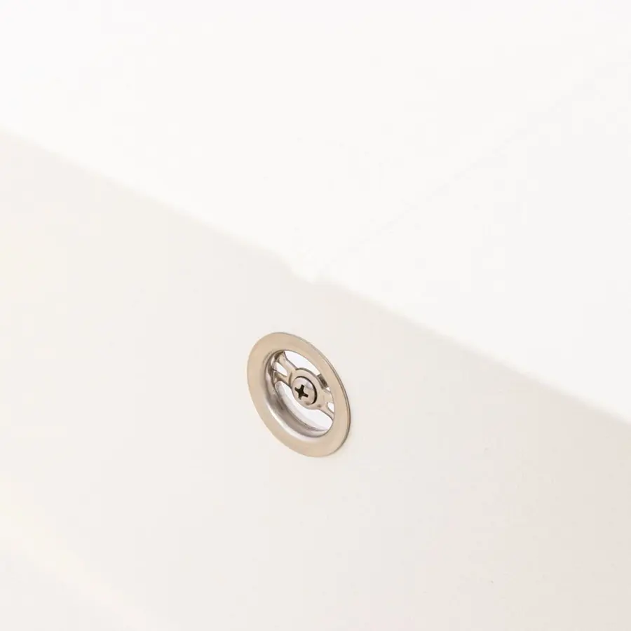 Гранитная мойка для кухни VALESO CRIPTA 6550 матовая Белоснежная