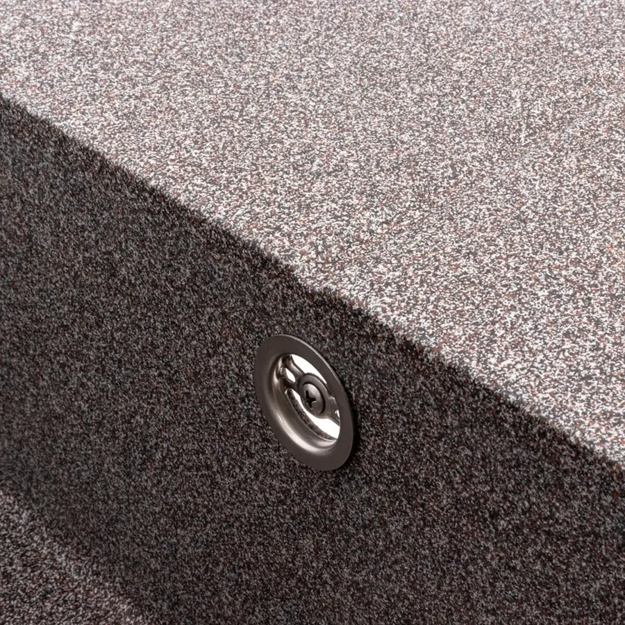 Кухонна мийка гранітна VALESO 6550 CRIPTA (мікс)