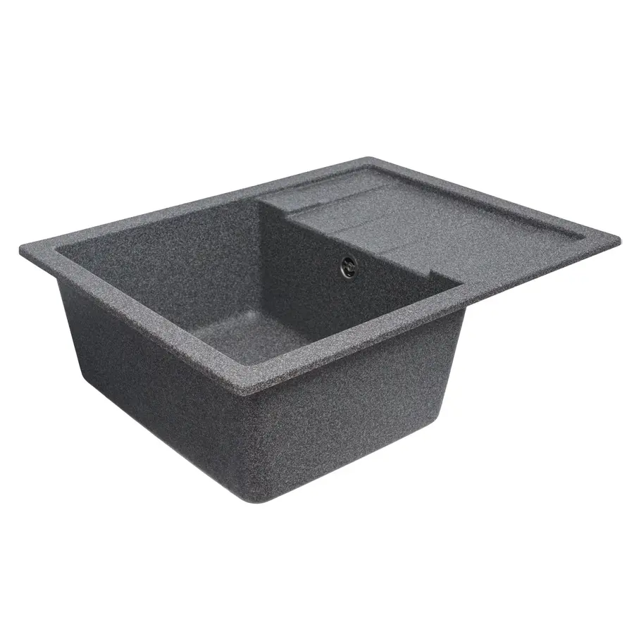 Гранітна мийка для кухні Platinum 6550 INTENSO матова Мікс