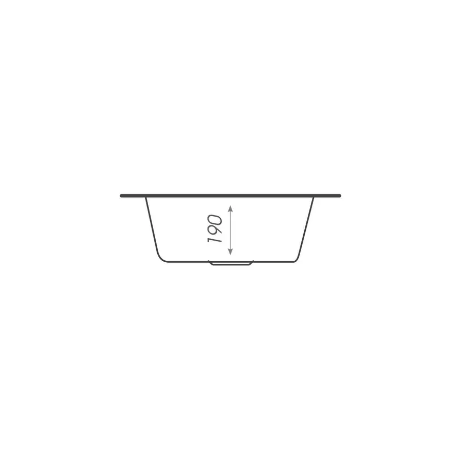 Гранітна мийка для кухні Platinum 510 LUNA матова Біла в крапку