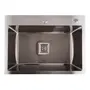 Кухонна мийка Platinum Handmade HSB 580х430х220 (квадратний сифон,3.0/1.0)