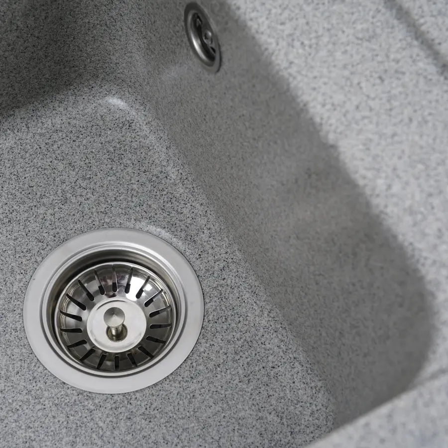 Гранітна мийка для кухні Platinum 4050 KORRADO матова Сіра