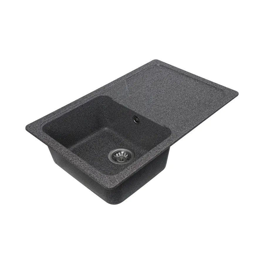 Гранітна мийка для кухні Platinum 7850 VERONA матова Мікс